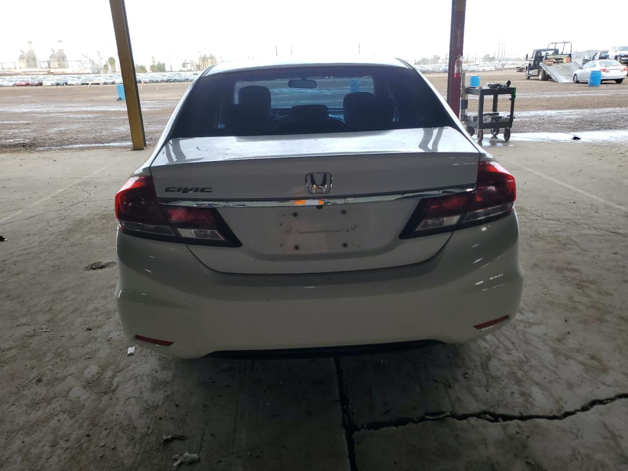 2015 Honda Civic VIN 19XFB2F52FE102614 Copart auction photo, front end / minor dent/scratches damage thumbnail 6