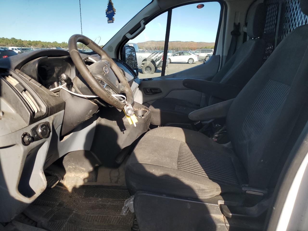 2017 Ford Transit VIN 1FTYR1YM6HKA78577 Copart auction photo, rear end damage thumbnail 7