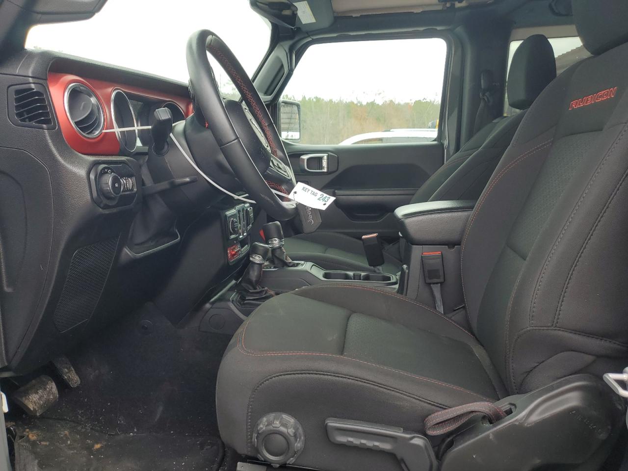 2021 Jeep Wrangler VIN 1C4HJXCN0MW857096 Copart auction photo, rear end / minor dent/scratches damage thumbnail 7