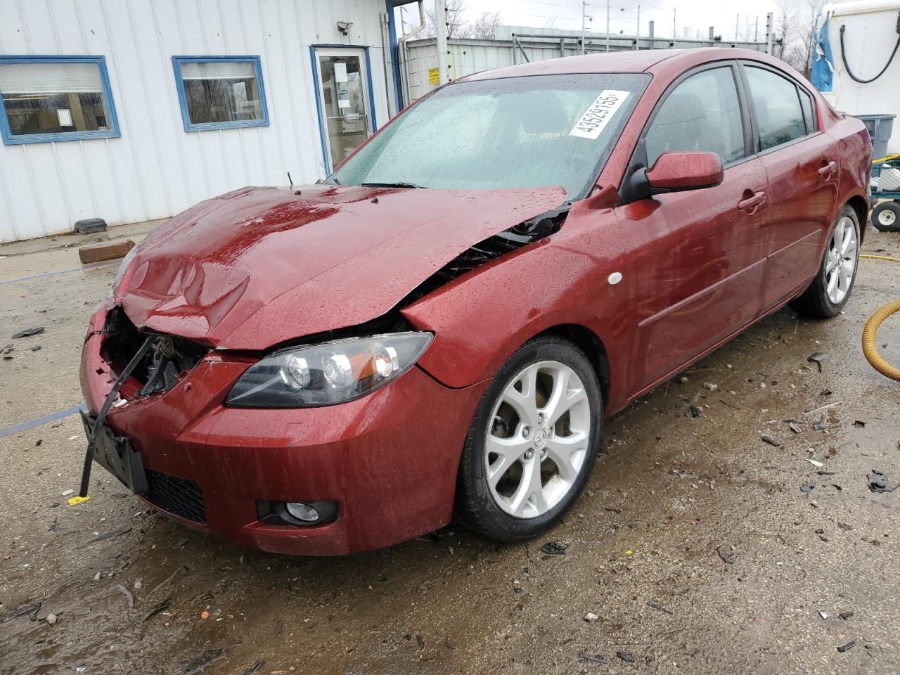 2009 Mazda 3 VIN JM1BK32F891218426