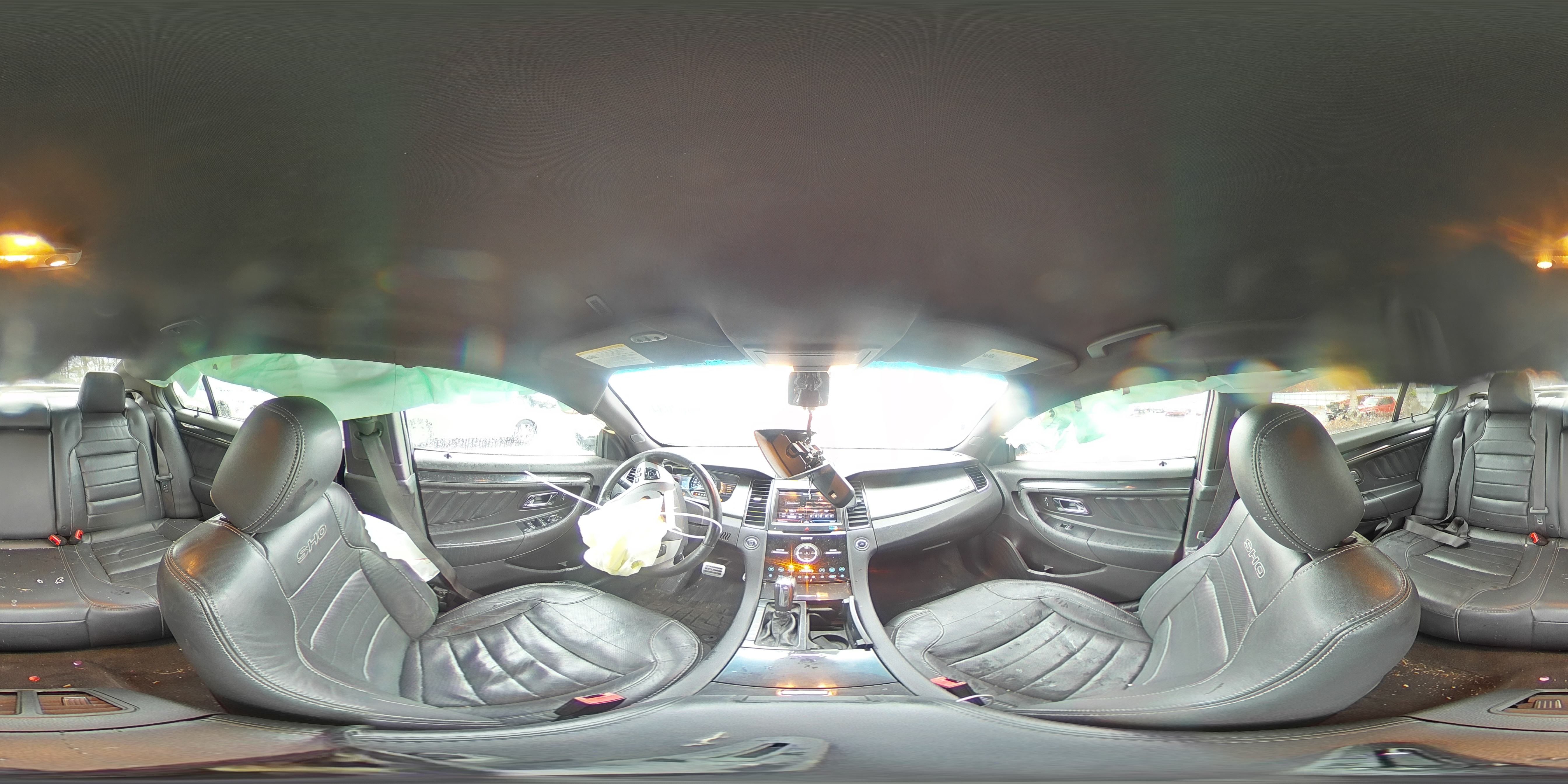 2013 Ford Taurus VIN 1FAHP2KTXDG172475 Copart auction photo, front end damage thumbnail 12