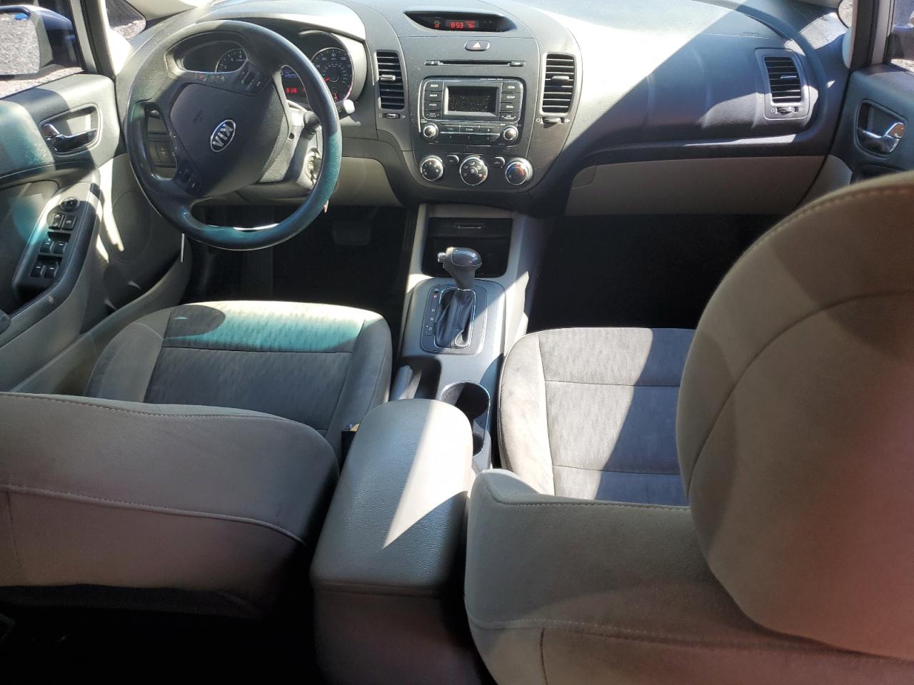 2015 KIA Forte VIN KNAFK4A60F5314450 Copart auction photo, front end / undercarriage damage thumbnail 8