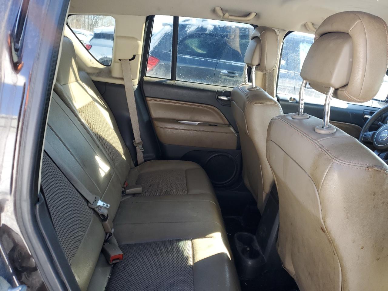 2014 Jeep Compass VIN 1C4NJDEB9ED600097 Copart auction photo, all over damage thumbnail 11