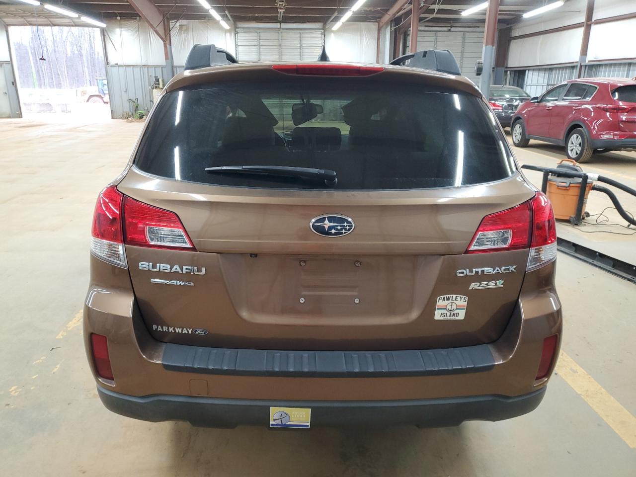 2013 Subaru Outback VIN 4S4BRBKC0D3248203 Copart auction photo, front end / side damage thumbnail 6