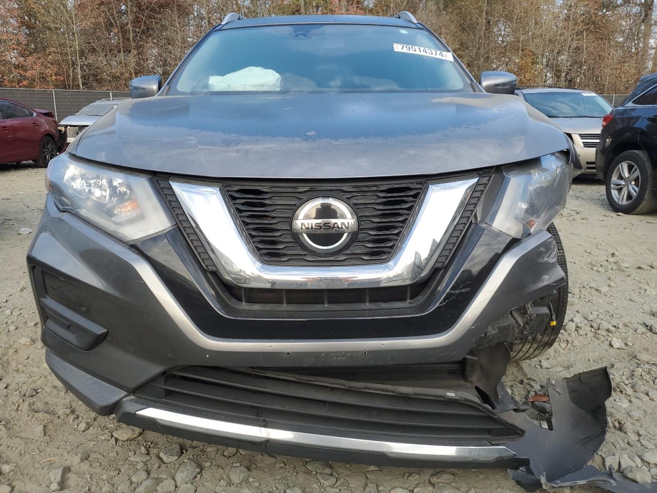 2019 Nissan Rogue VIN KNMAT2MT3KP508792 Copart auction photo, front end / side damage thumbnail 5