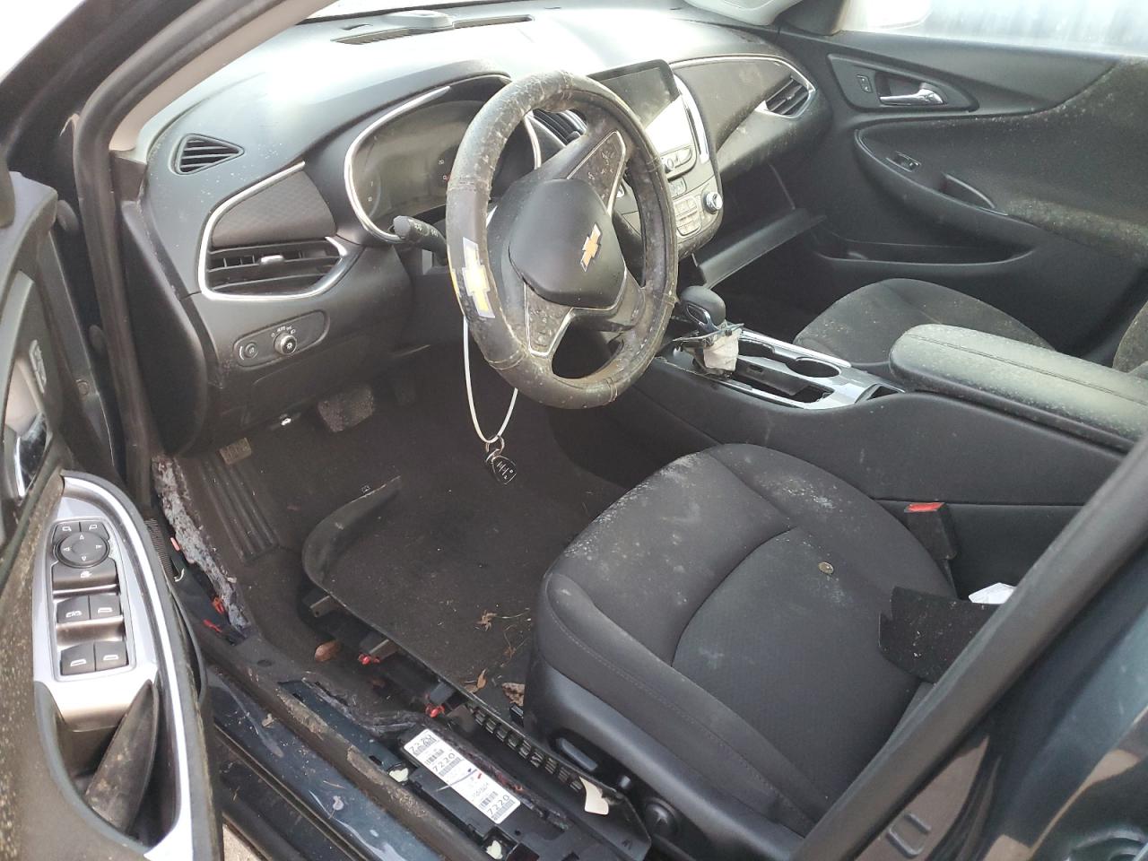 2021 Chevrolet Malibu VIN 1G1ZD5ST9MF027404 Copart auction photo, water/flood damage thumbnail 8