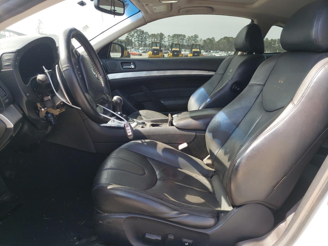 2013 Infiniti G VIN JN1CV6ELXDM982206 Copart auction photo, rear end / front end damage thumbnail 7
