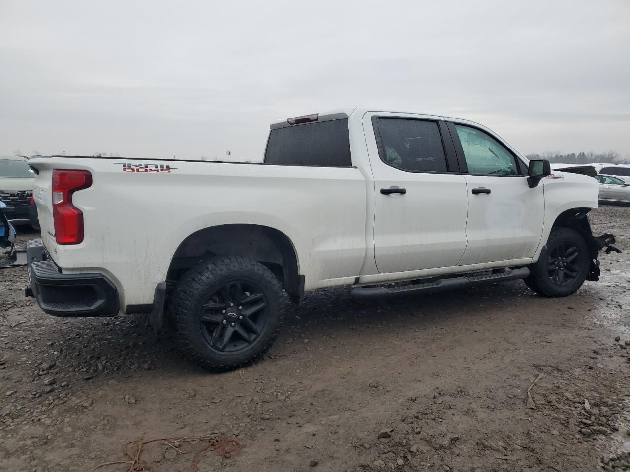 2020 Chevrolet Silverado VIN 1GCPYCEF0LZ349049 Copart auction photo, front end / side damage thumbnail 3