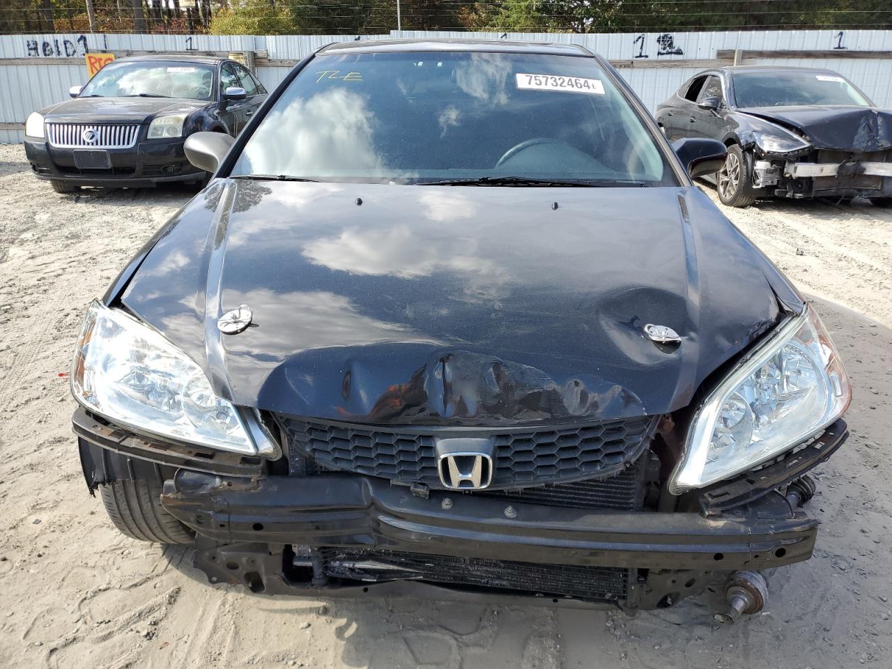 2004 Honda Civic VIN 1HGEM22044L013021 Copart auction photo, front end damage thumbnail 5