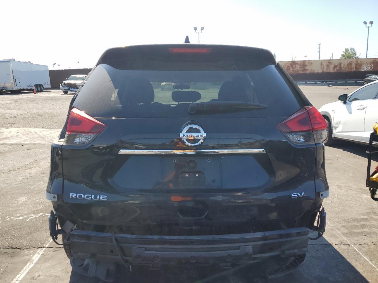 2017 Nissan Rogue VIN KNMAT2MT3HP516965 Copart auction photo, all over damage thumbnail 6