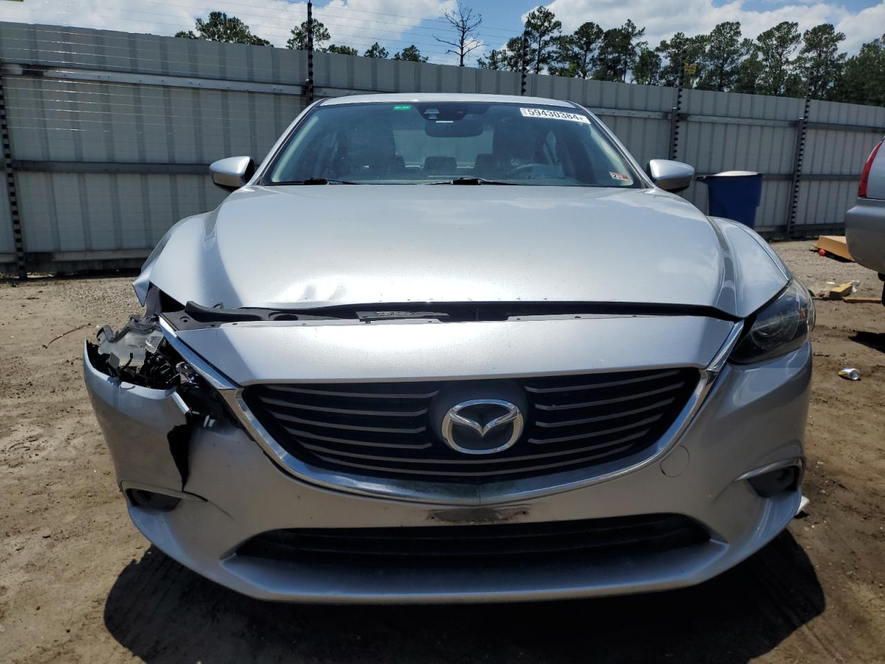 2016 Mazda 6 VIN JM1GJ1W55G1486135 Copart auction photo, front end damage thumbnail 5