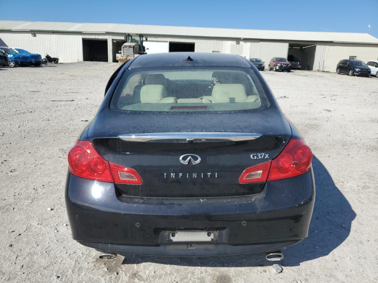 2012 Infiniti G VIN JN1CV6AR7CM677836 Copart auction photo, side / undercarriage damage thumbnail 6