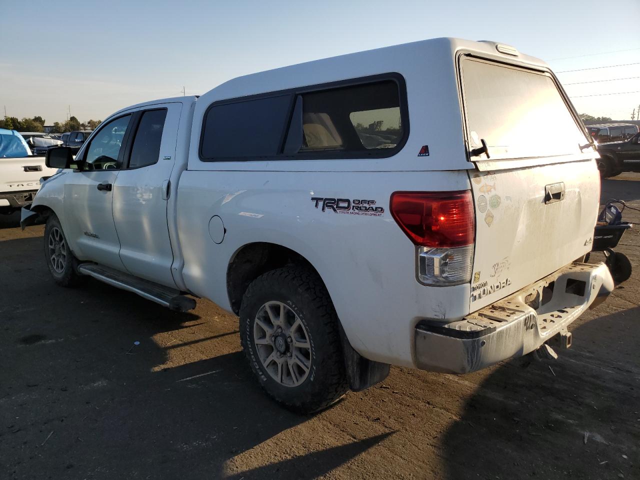 2013 Toyota Tundra VIN 5TFUM5F17DX043850 Copart auction photo, all over damage thumbnail 2