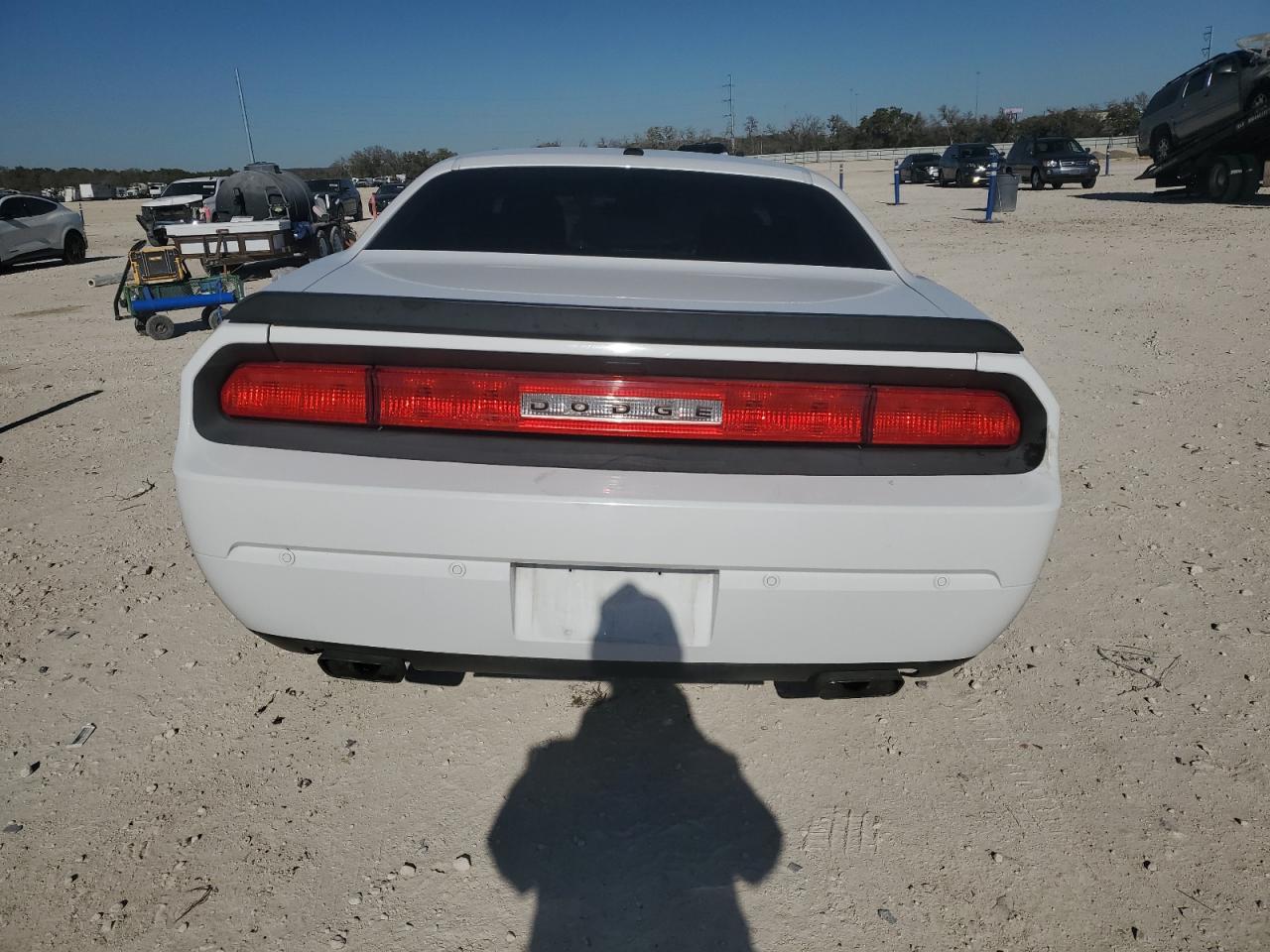 2013 Dodge Challenger VIN 2C3CDYAG9DH575280 Copart auction photo, side / front end damage thumbnail 6