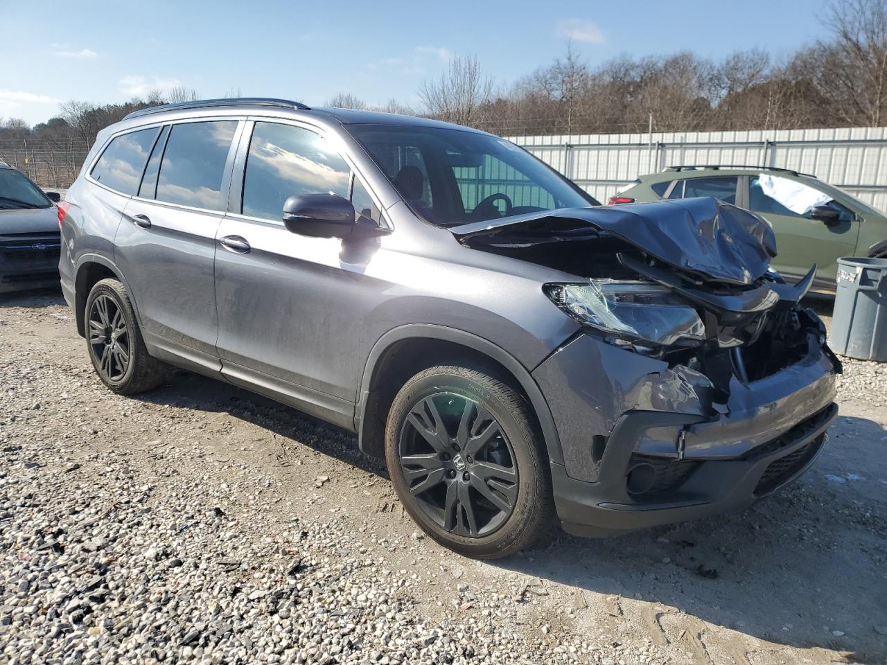 2022 Honda Pilot VIN 5FNYF5H2XNB032323 Copart auction photo, front end damage thumbnail 4