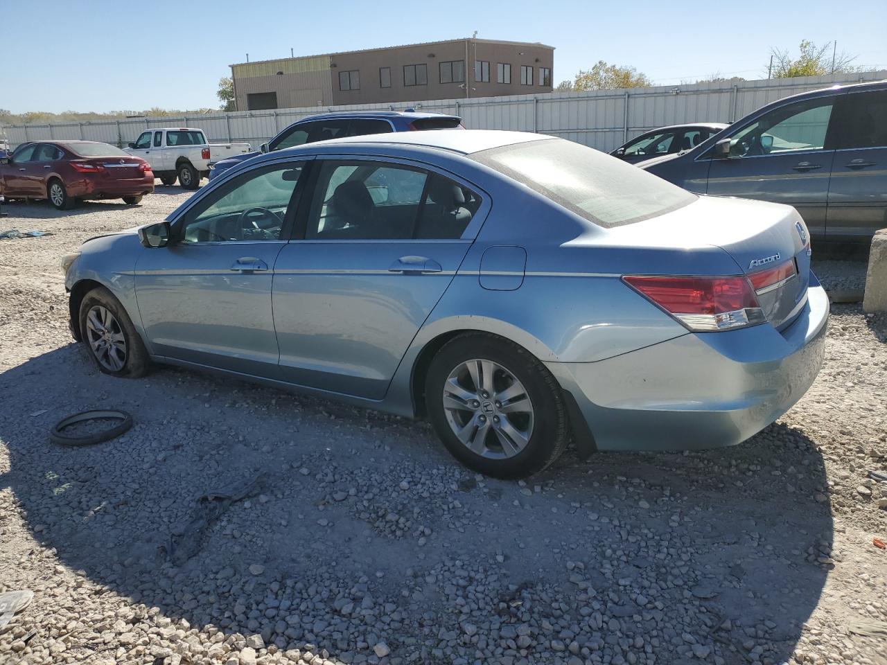 2011 Honda Accord VIN 1HGCP2F4XBA142059 Copart auction photo, side / front end damage thumbnail 2