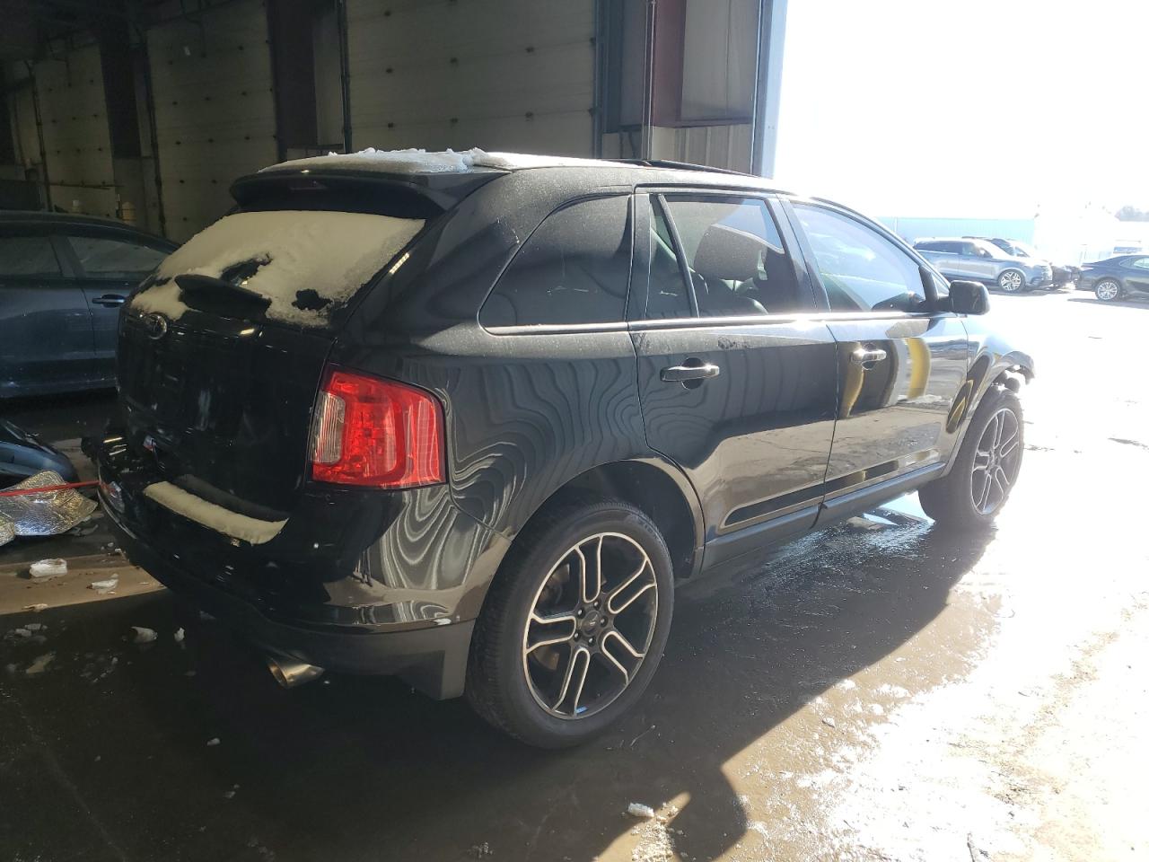 2014 Ford Edge VIN 2FMDK4JC8EBA96540 Copart auction photo, front end damage thumbnail 3