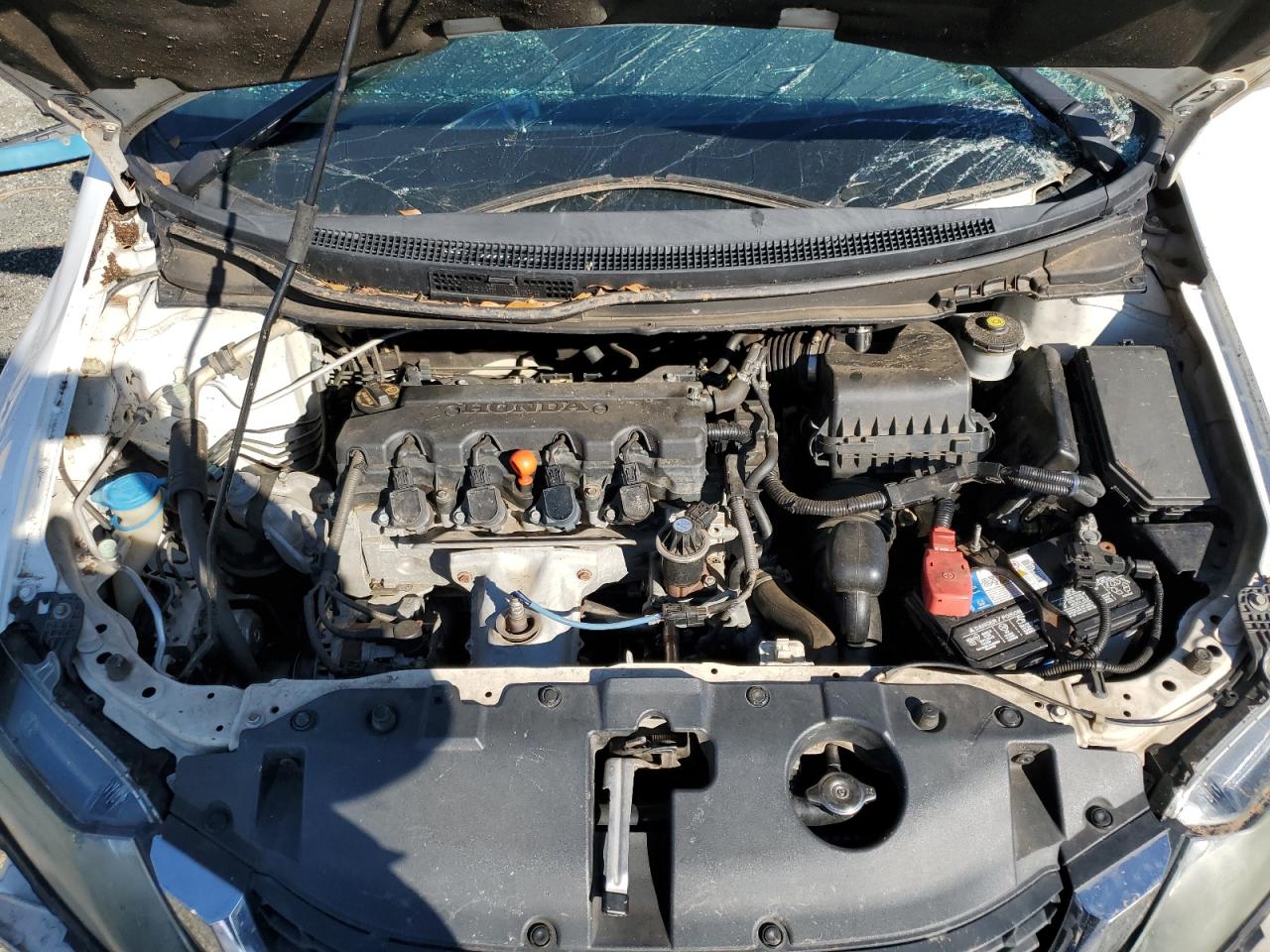 2015 Honda Civic VIN 19XFB2F55FE077157 Copart auction photo, side / front end damage thumbnail 11