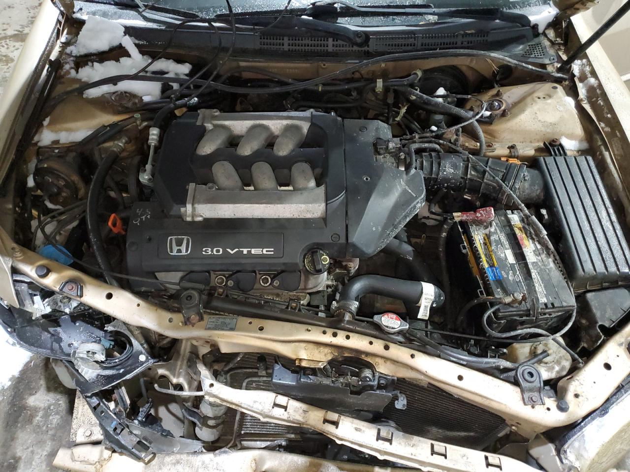 2002 Honda Accord VIN 1HGCG16552A066334 Copart auction photo, front end damage thumbnail 11