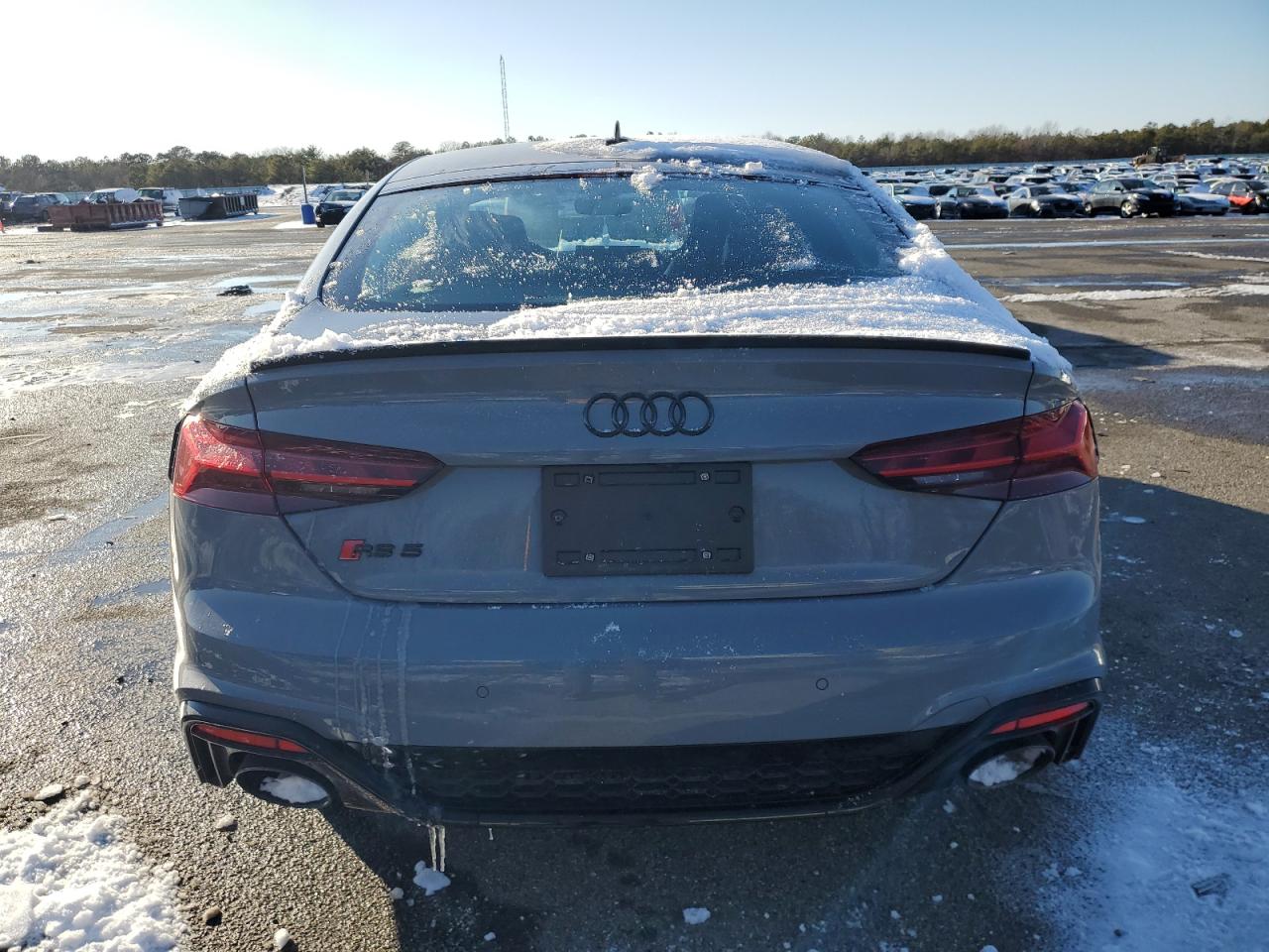 2024 Audi RS5 VIN WUAAWCF53RA900473 Copart auction photo, front end / side damage thumbnail 6