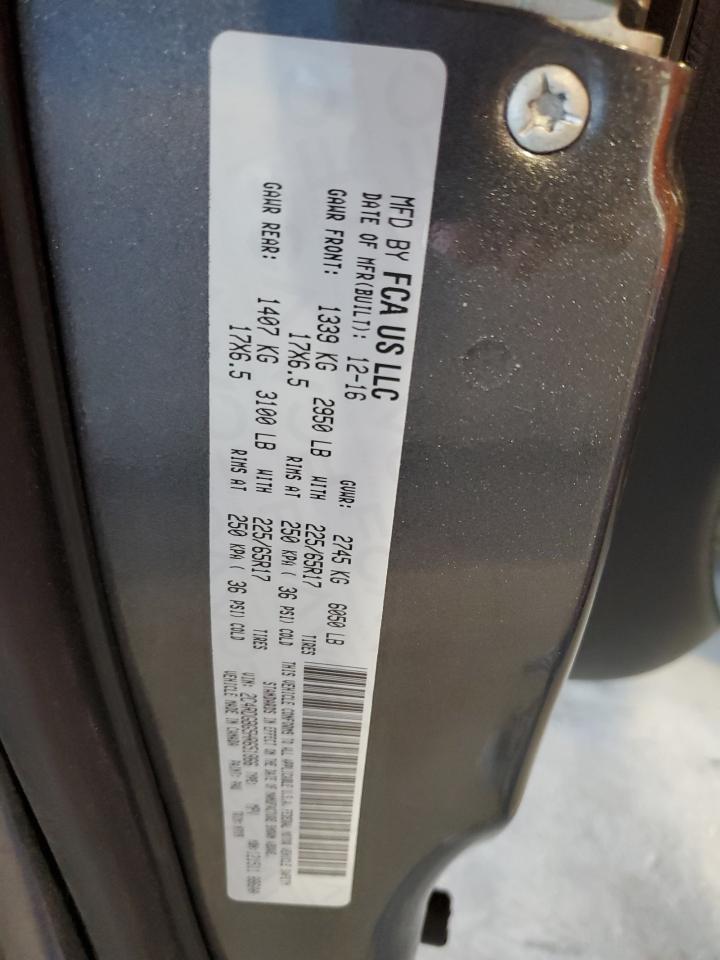 2017 Dodge Caravan VIN 2C4RDGBG5HR651866 Copart auction photo, minor dent/scratches damage thumbnail 15