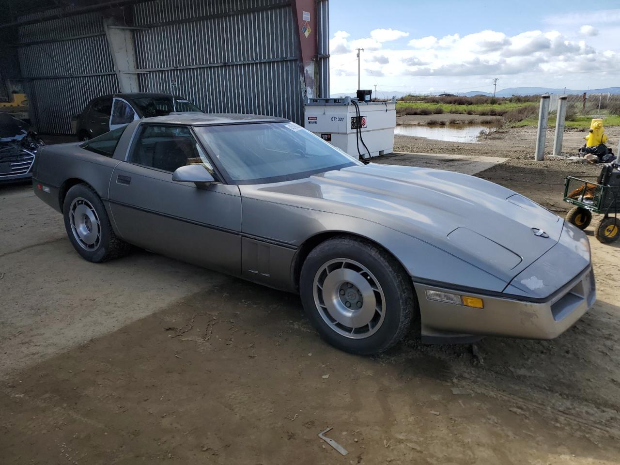1986 Chevrolet Corvette VIN 1G1YY0789G5105312 Copart auction photo, mechanical damage thumbnail 4