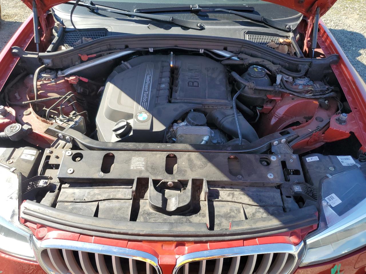 2017 BMW X3 VIN 5UXWX7C38H0W40133 Copart auction photo, rear end / minor dent/scratches damage thumbnail 13