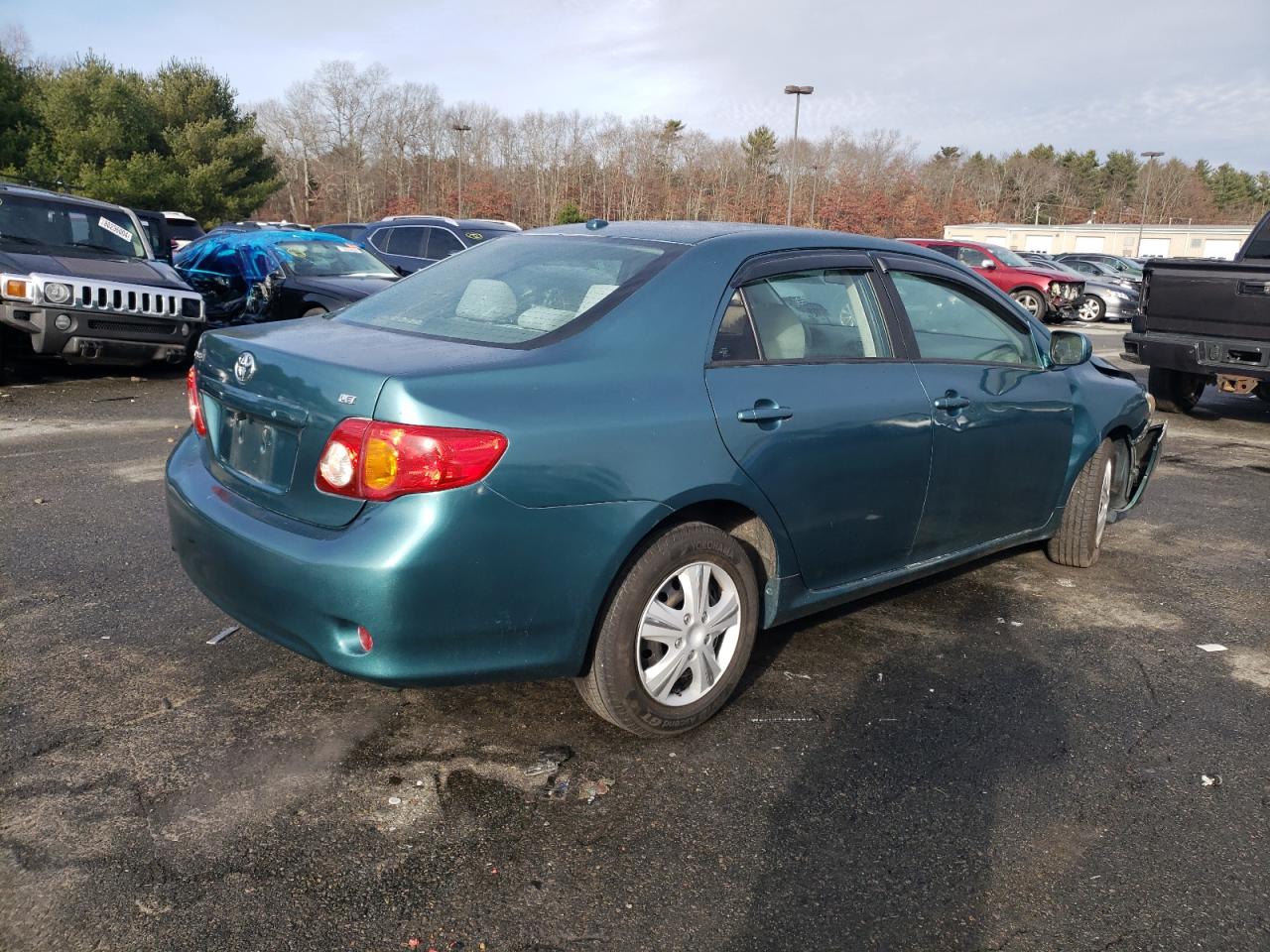 2010 Toyota Corolla VIN 2T1BU4EE3AC248386 Copart auction photo, front end / minor dent/scratches damage thumbnail 3