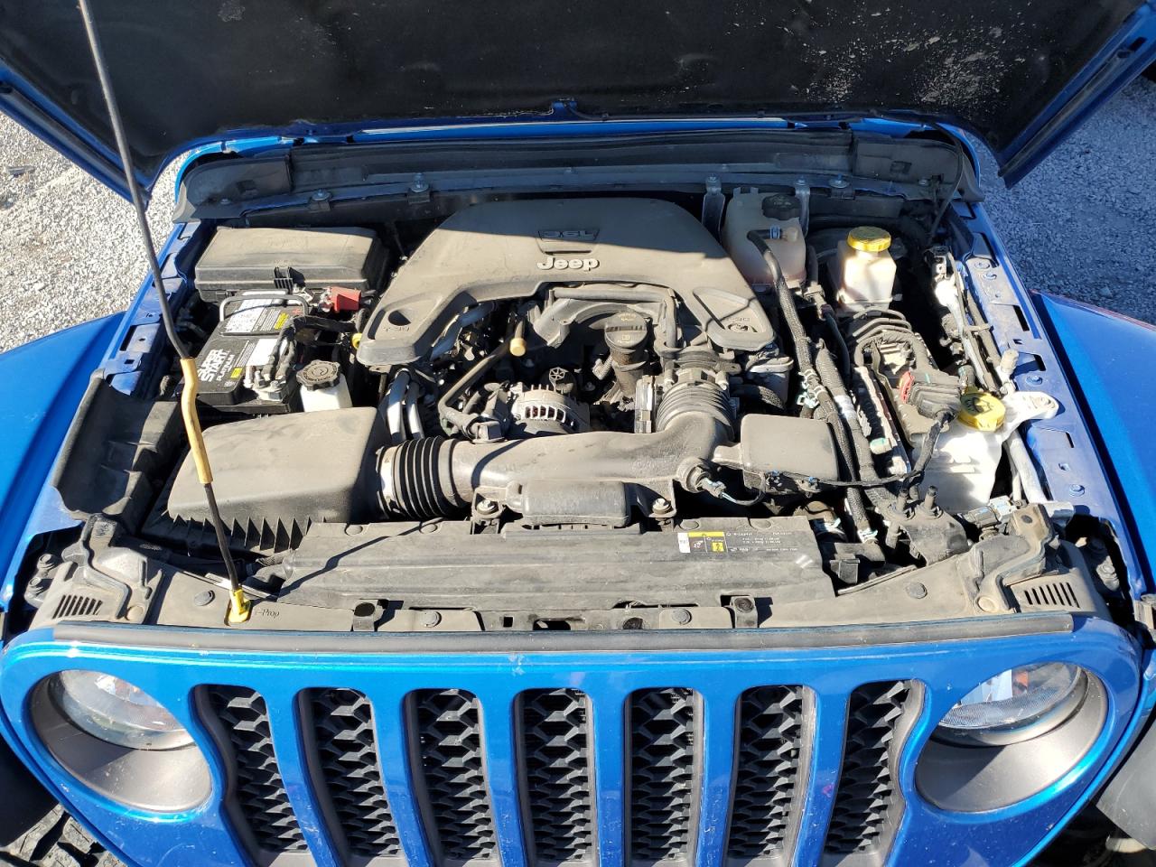 2020 Jeep Gladiator VIN 1C6JJTBG7LL165700 Copart auction photo, undercarriage damage thumbnail 11