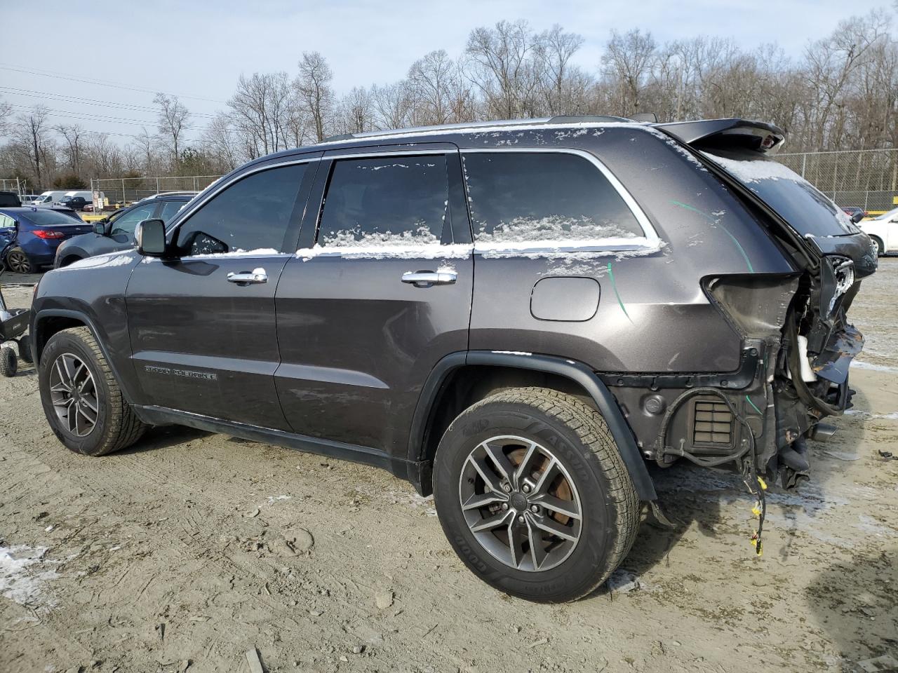 2020 Jeep Grand Cherokee VIN 1C4RJFBG2LC277771 Copart auction photo, rear end / front end damage thumbnail 2