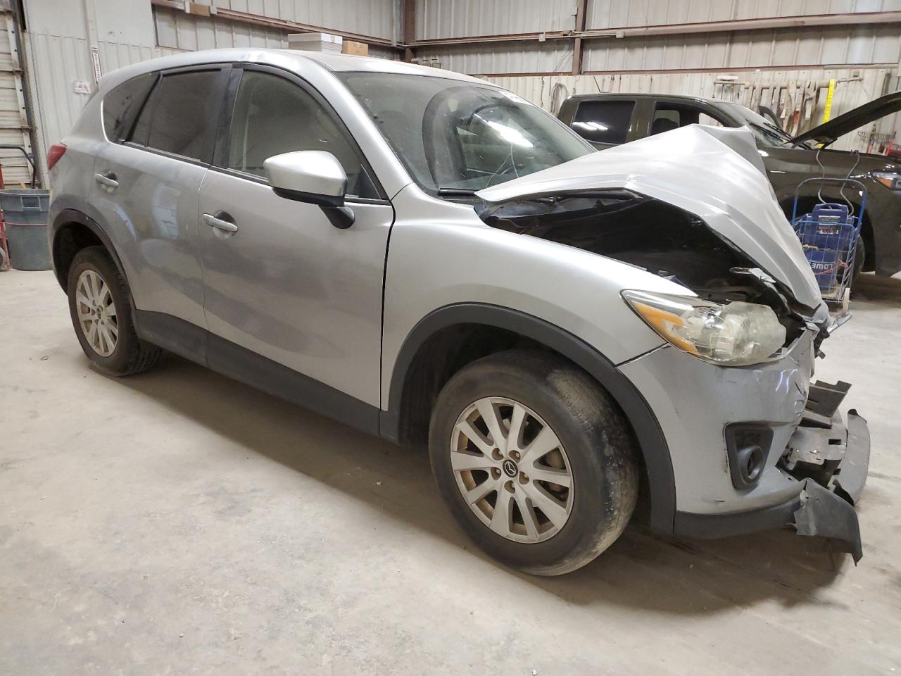 2013 Mazda CX-5 VIN JM3KE4CE7D0135174 Copart auction photo, front end / hail damage thumbnail 4