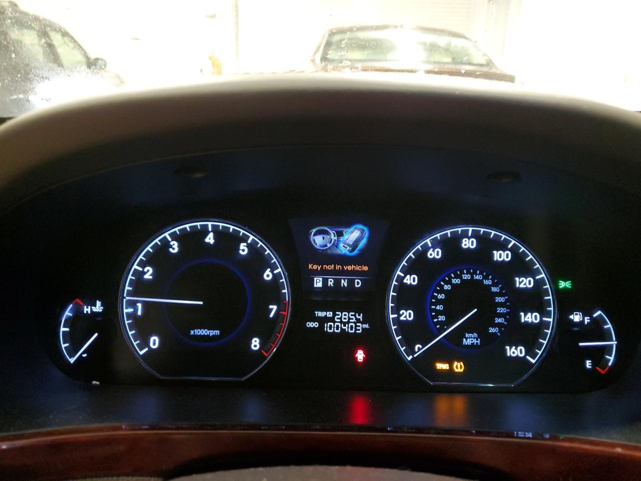 2011 Hyundai Equus VIN KMHGH4JF5BU041779 Copart auction photo, front end / rear end damage thumbnail 9