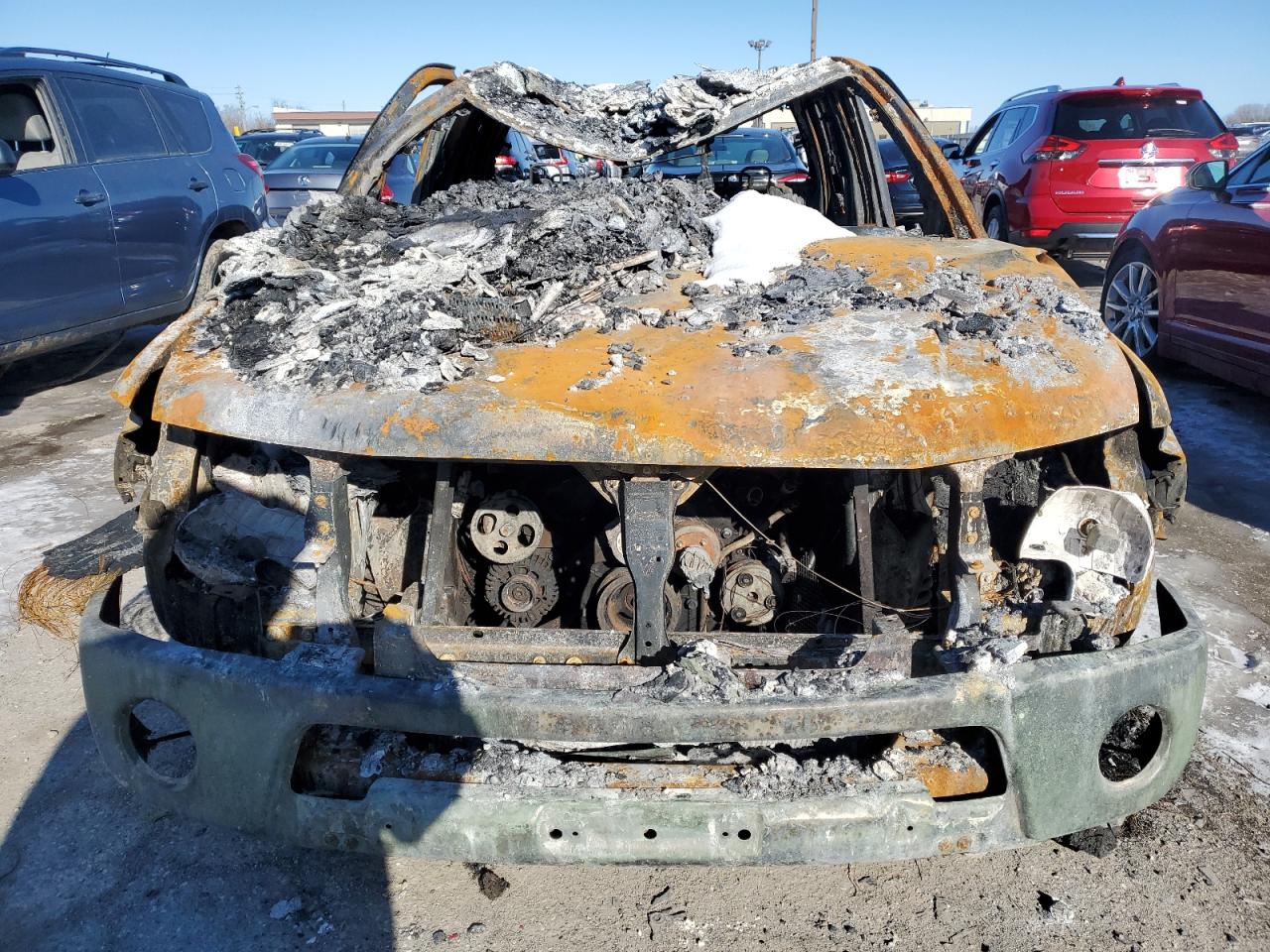2019 Nissan Navara (Frontier) VIN 1N6AD0EV7KN758689 Copart auction photo, burn damage thumbnail 5