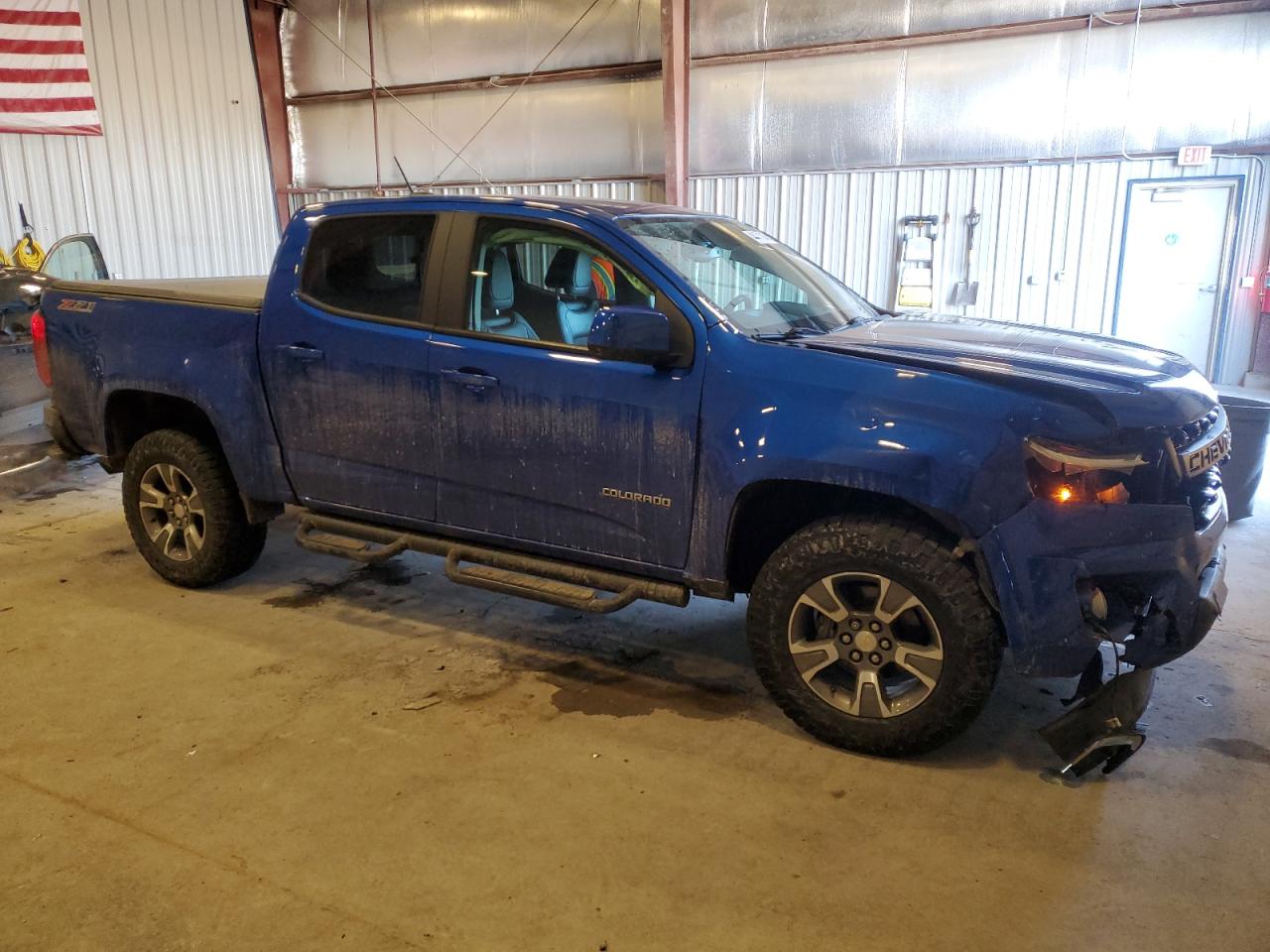 2020 Chevrolet Colorado VIN 1GCGTDEN1L1116839 Copart auction photo, front end damage thumbnail 4