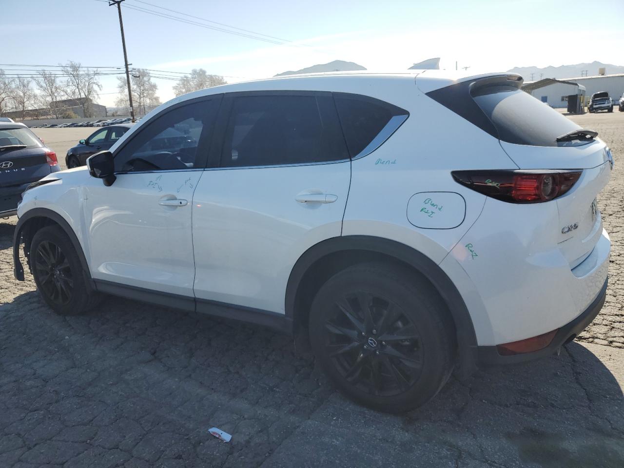 2021 Mazda CX-5 VIN JM3KFABM4M1321480 Copart auction photo, front end / side damage thumbnail 2