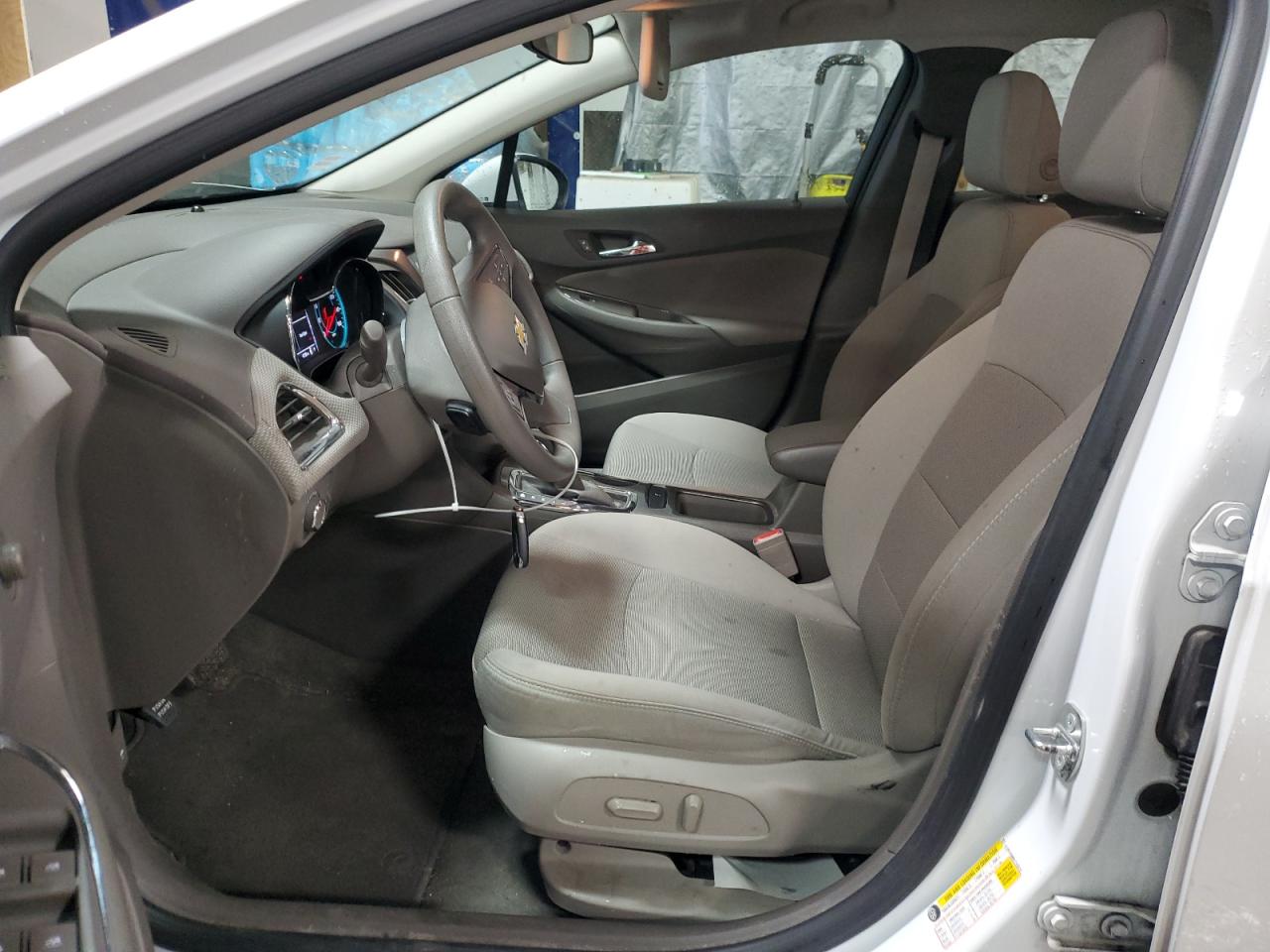 2017 Chevrolet Cruze VIN 1G1BE5SM8H7149419 Copart auction photo, front end / side damage thumbnail 7