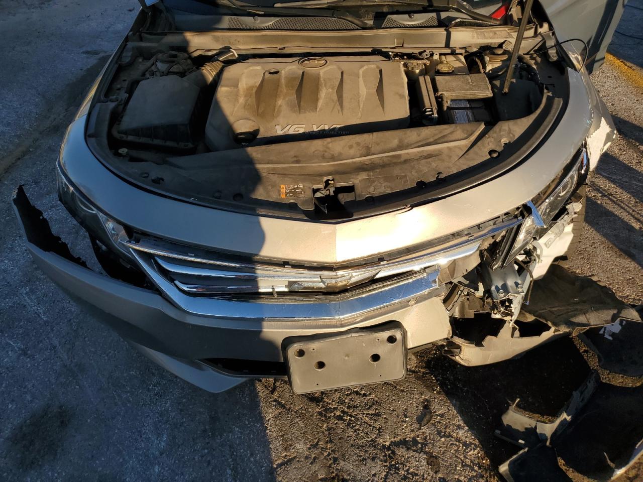 2017 Chevrolet Impala VIN 2G1105S31H9155918 Copart auction photo, front end damage thumbnail 11