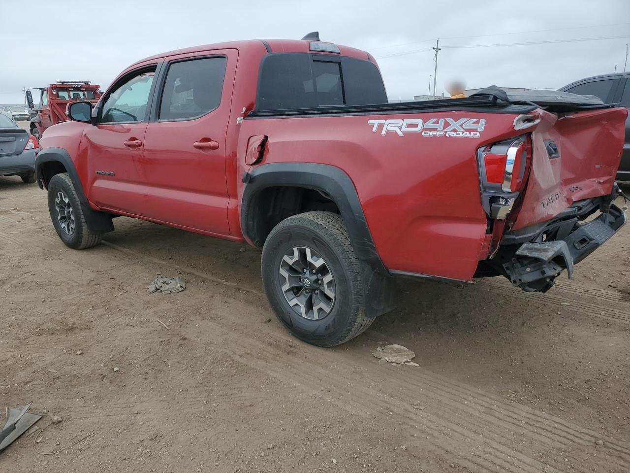 2021 Toyota Tacoma VIN 3TMCZ5AN6MM383178 Copart auction photo, all over damage thumbnail 2