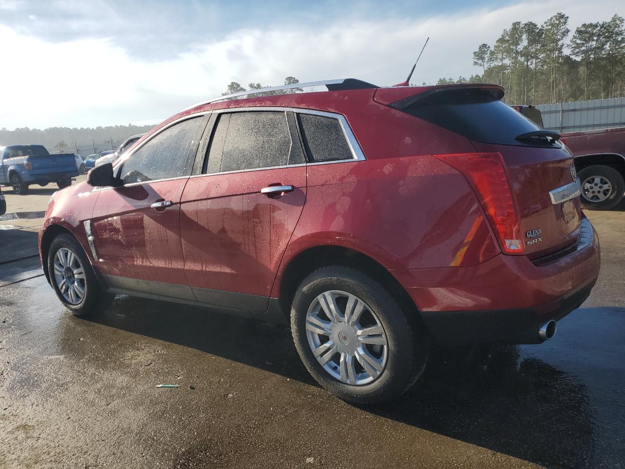 2012 Cadillac SRX VIN 3GYFNAE3XCS639188 Copart auction photo, front end damage thumbnail 2