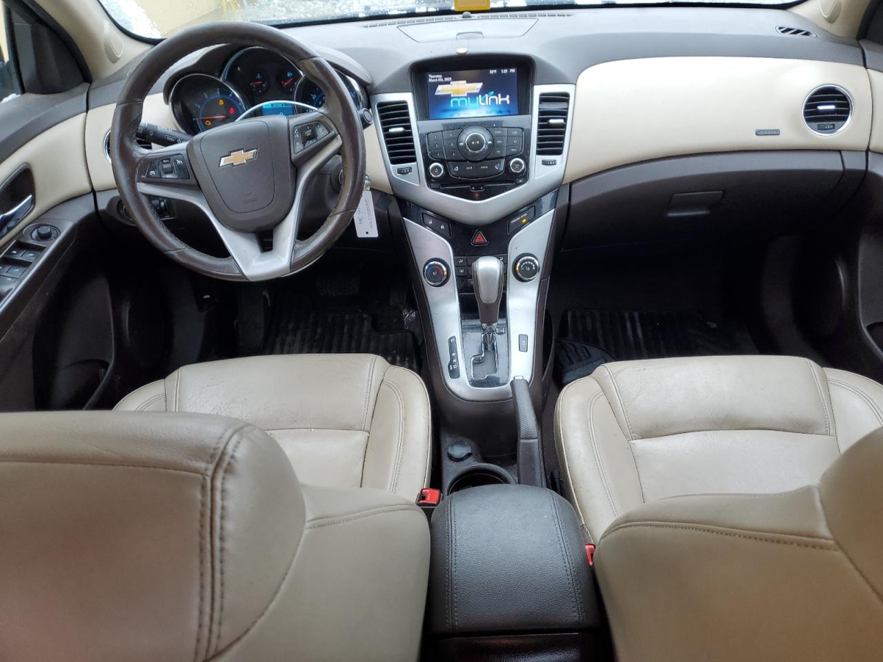 2014 Chevrolet Cruze VIN 1G1PE5SB3E7388196 Copart auction photo, front end / frame damage damage thumbnail 8