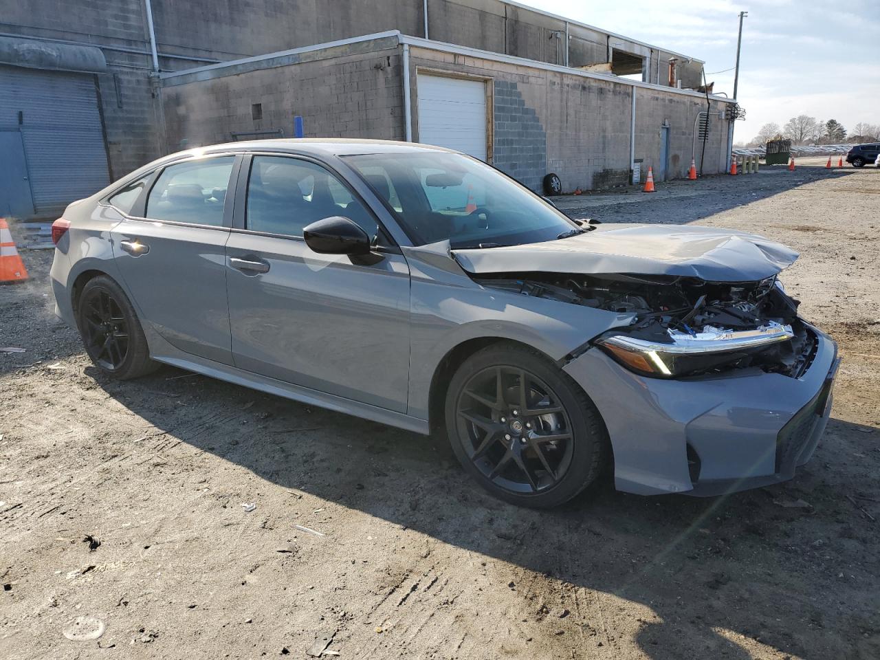 2025 Honda Civic VIN 2HGFE2F52SH543585 Copart auction photo, front end damage thumbnail 4