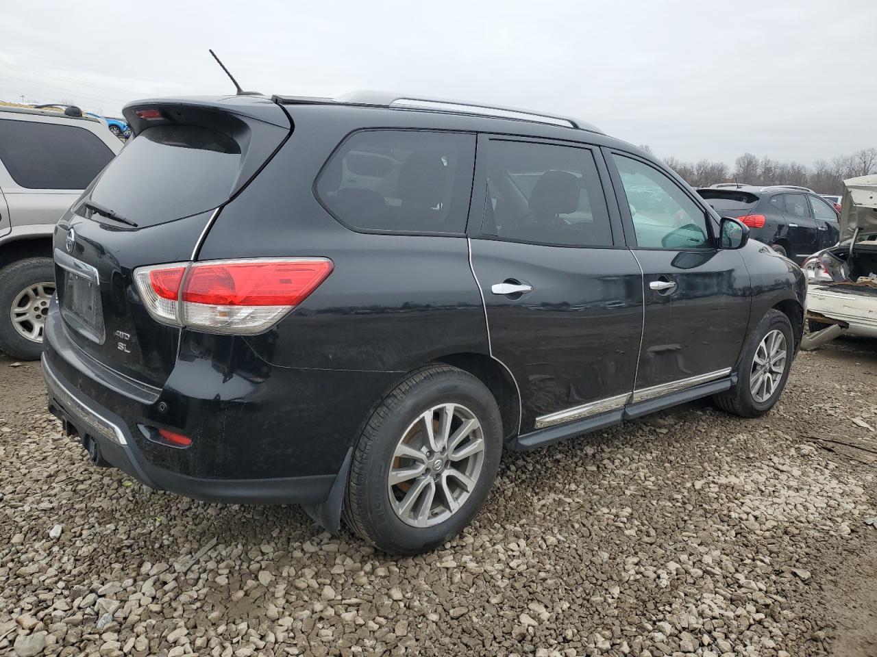 2013 Nissan Pathfinder VIN 5N1AR2MM5DC604128 Copart auction photo, front end / mechanical damage thumbnail 3