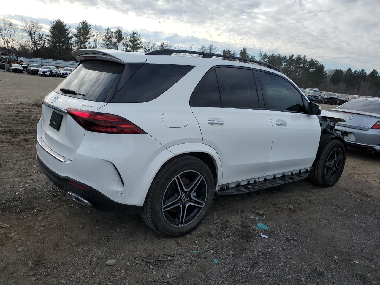 2024 Mercedes-Benz GLE VIN 4JGFB4FB5RA985192 Copart auction photo, front end / rejected repair damage thumbnail 3