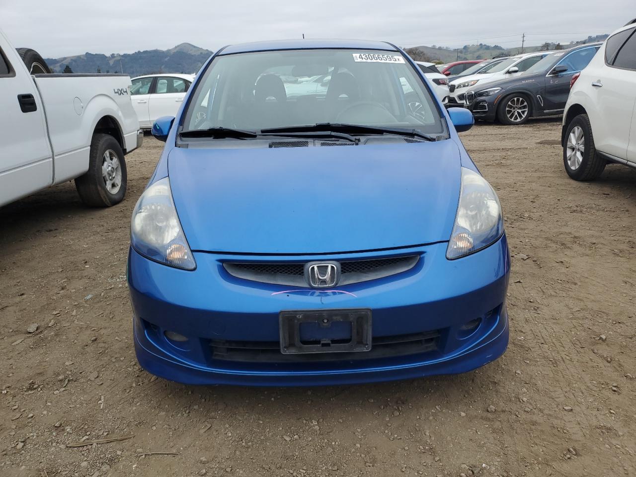 2008 Honda Fit VIN JHMGD37688S002169 Copart auction photo, side damage thumbnail 5