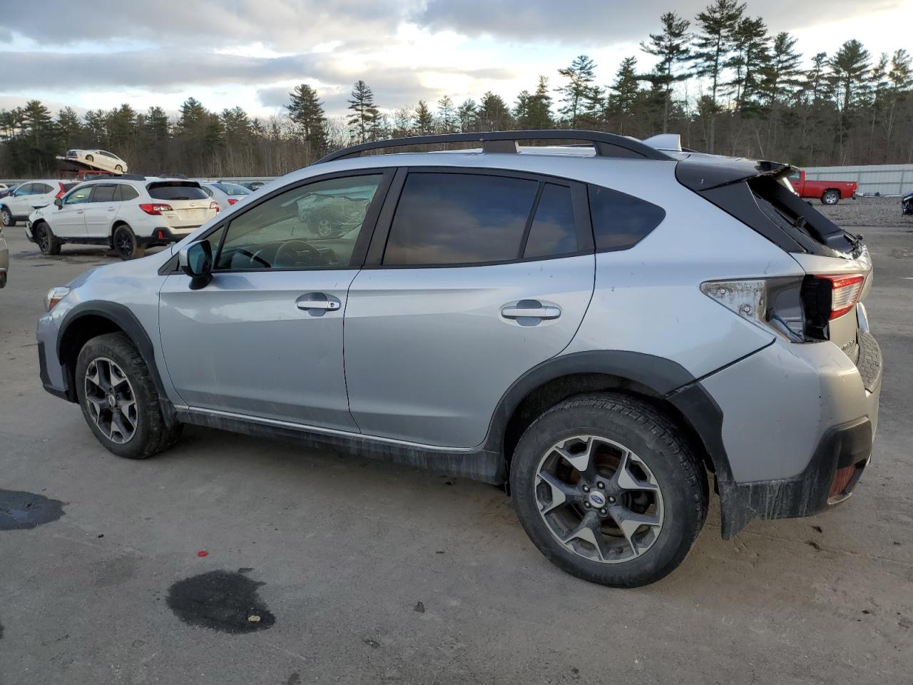 2018 Subaru XV VIN JF2GTABC9JH253809 Copart auction photo, all over damage thumbnail 2