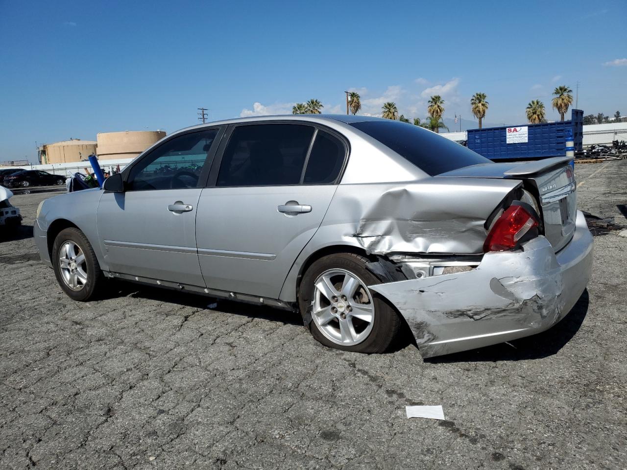 2006 Chevrolet Malibu VIN 1G1ZT51876F117427 Copart auction photo, rear end / side damage thumbnail 2