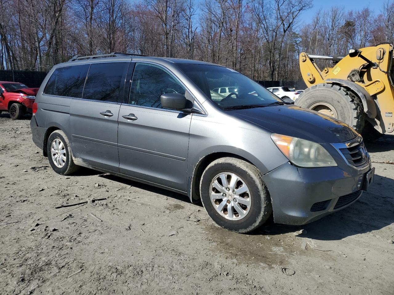 2008 Honda Odyssey VIN 5FNRL38788B093574 Copart auction photo, rear end / undercarriage damage thumbnail 4