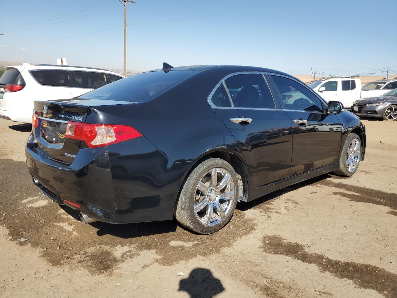 2012 Acura TSX VIN JH4CU2F89CC003703 Copart auction photo, front end damage thumbnail 3
