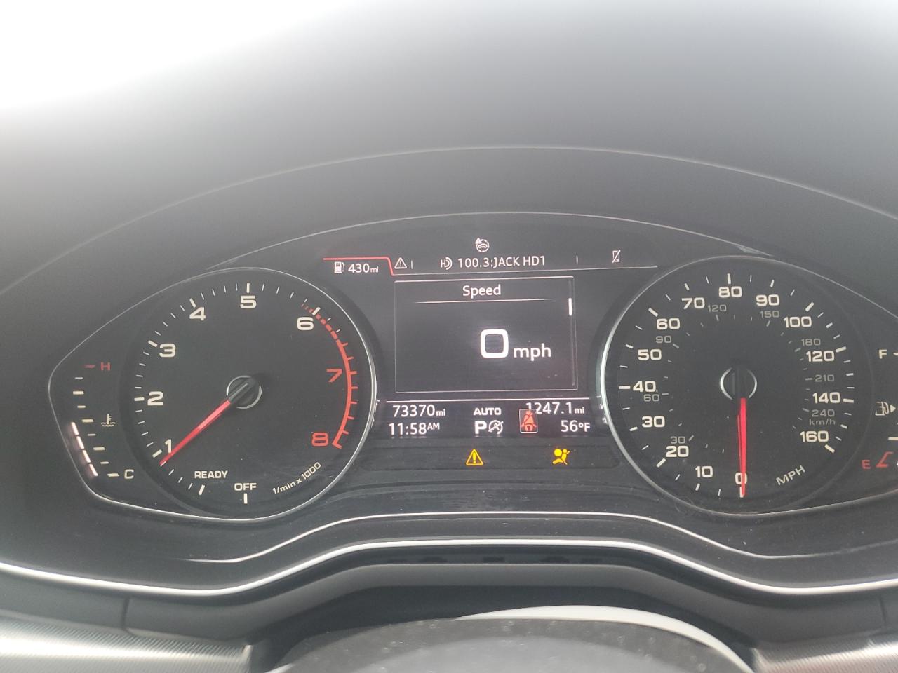 2018 Audi A4 VIN WAULMAF48JA154370 Copart auction photo, rear end damage thumbnail 9