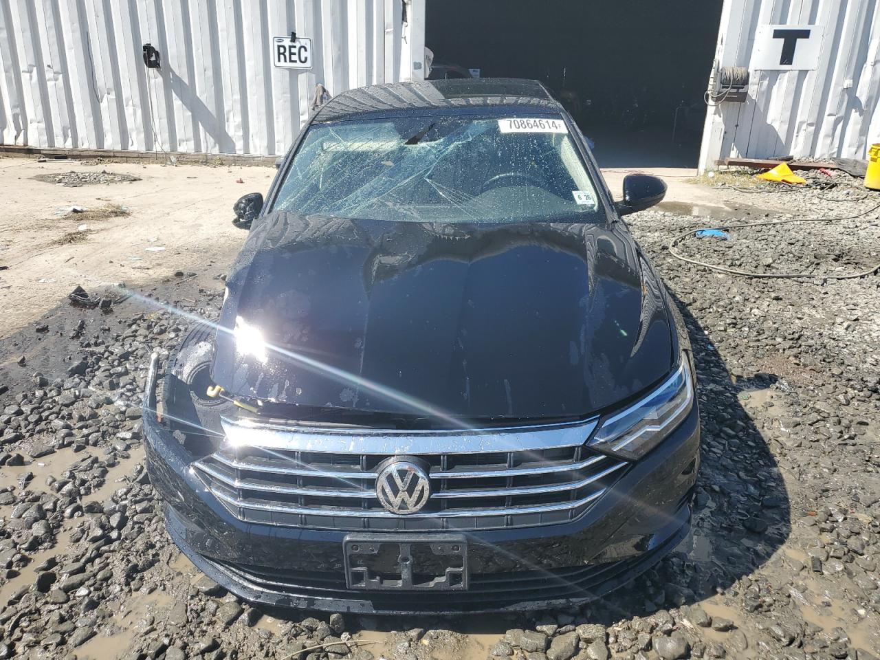 2021 Volkswagen Jetta VIN 3VWC57BU6MM043135 Copart auction photo, side / front end damage thumbnail 5